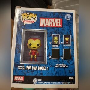 Pop deluxe iron man model 4